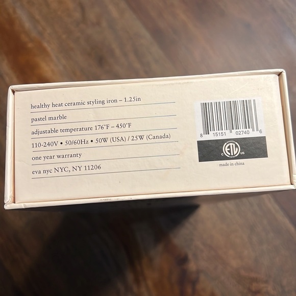 Healthy Heat Ceramic Styling Iron 1 1/4 Inch
1.25 IN - Picture 4 of 6